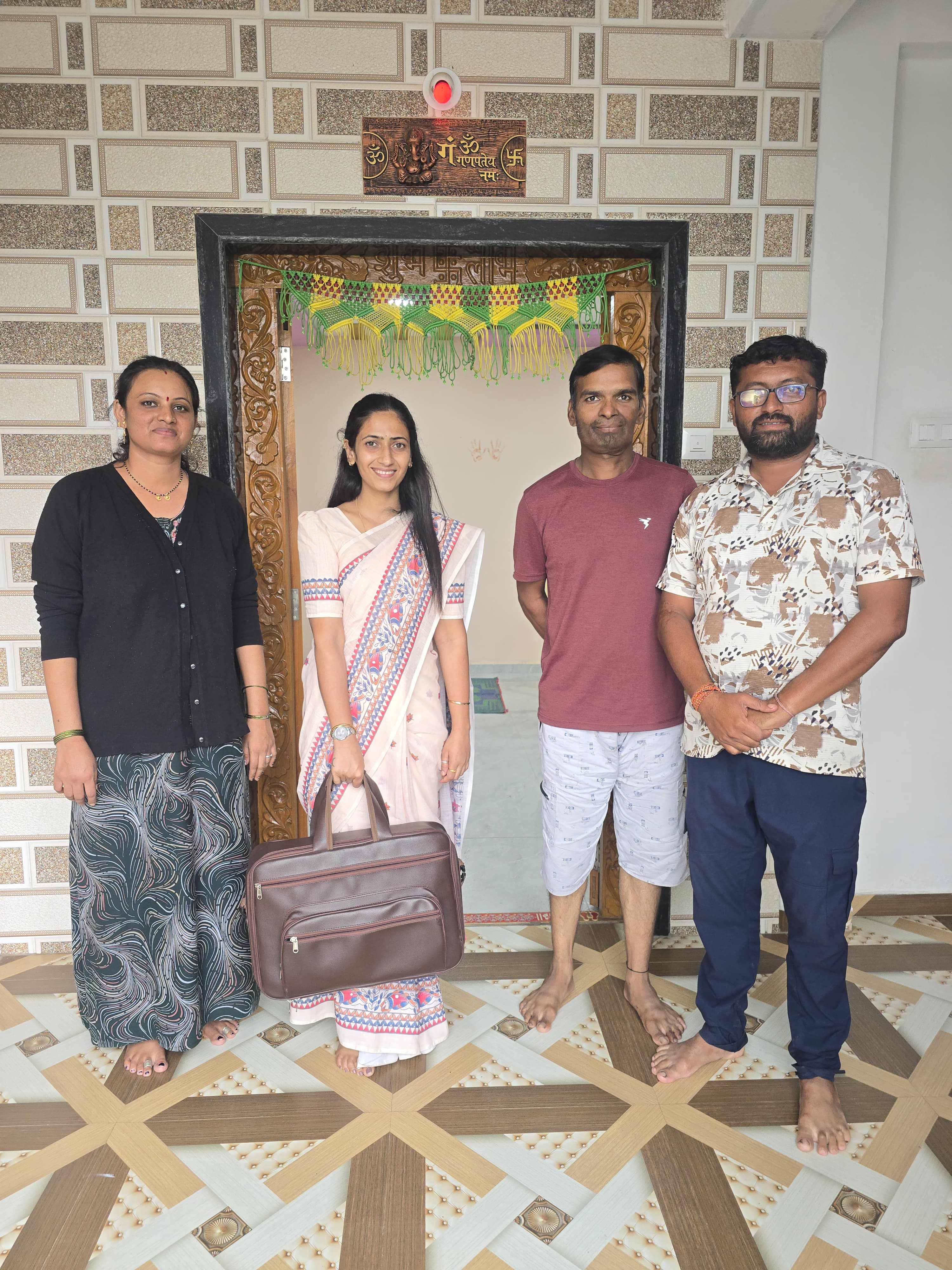 Balancing energies, transforming lives आजची वास्तू व्हिजिट 